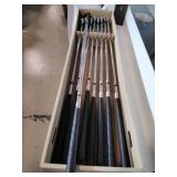 Set of 9 King Cobra Golf Clubs