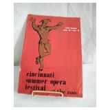 1963 Cincinnati Opera Festival Program