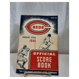 Reds 1946 Official Score Book
