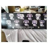 Wall Plaque Minnesota Vikings Uniforms
