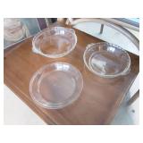 Pyrex and Fire King Pie Plates