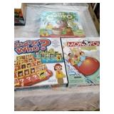 Hi Ho Cherry O game, Junior Monopoly and Guess Who