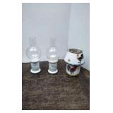 3 Decorative Candle Holders