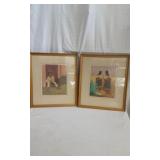 Pair of Barbara N. W. Prints