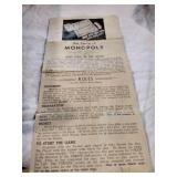 Vintage Monopoly game