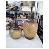 Pair of Ceramic Canisters