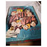 Noma Party quiz and plate