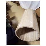 Cylindrical flower pot