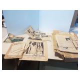 Vintage Newspapers and articles 1945