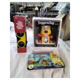 Doggone Dog, book and binoculars