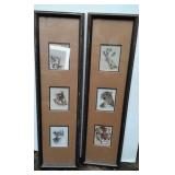 Framed Harold Rigsby Animal Prints
