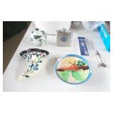 Assorted Vintage Stoneware & Other Collectibles