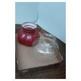 Oil Lamp Glass Shades