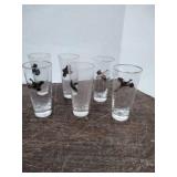 Vintage Libbey Wild Game Drinkin Glasses