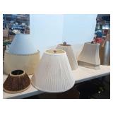 Lot of Vintage and modern Lampshades