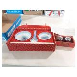 Chinese Porcelain Rice Bowl Set