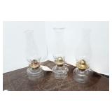 Antique Oil Lamps (3)