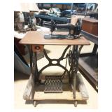 Antique Singer Pedal Sewing Machine.
