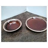 Vintage Hull Pottery Oven Proof Plate