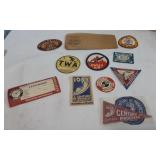 Vintage Luggage Tags