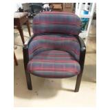 Heavy Wood Arm Chair