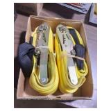 Tie Down Ratchet Straps (2)