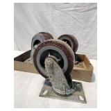 Lot of (4) 6" x 2" Swivel Caster Wheel