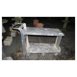 Rolling Aluminum Cart