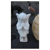 Concrete Standing Angel