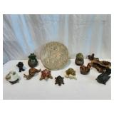 Large lot of Garden Turtles, Birds, & More