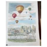 Warren Stichtenoth Print "Balloons Over Cin.