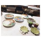 Handpainted China Plates and
