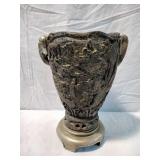 Oriental Elephant Vase on Stand
