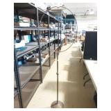 Vintage Brass Hoop Stand For Birdcage