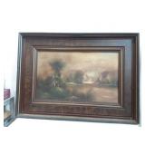 19th Century Oil on Canvas