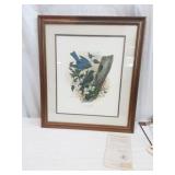 John Ruthven Eastern Bluebirds Print