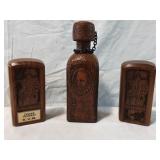 Miguel De Cervantes Decanter & Ship Bookends