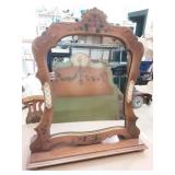 Stand Alone Wood Frame Mirror