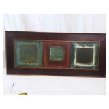 Abstract print on Fiberboard