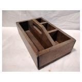 Antique Wooden Tool Tote