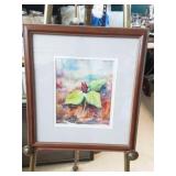 Red Trillium Watercolor