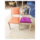 Lot of 2 Accent Chairs