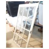 Vintage Wood Frame Glass Door