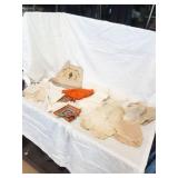 Vintage collars and linens