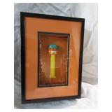 Garfield Pez Dispenser in Shadowbox