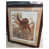 John Ruthven Lithograph "Scarlet"