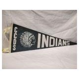 Vintage Local CCDS Indians Pennant
