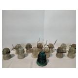 Antique Hemingray Glass Insulators