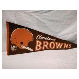 Vintage Cleveland Browns Football Pennant