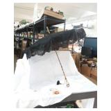 Vintage Black Lace Parasol